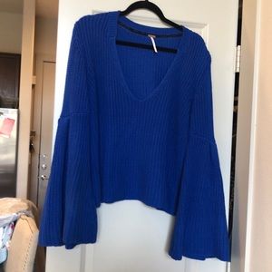 Free People Bell Sleeve Sweater